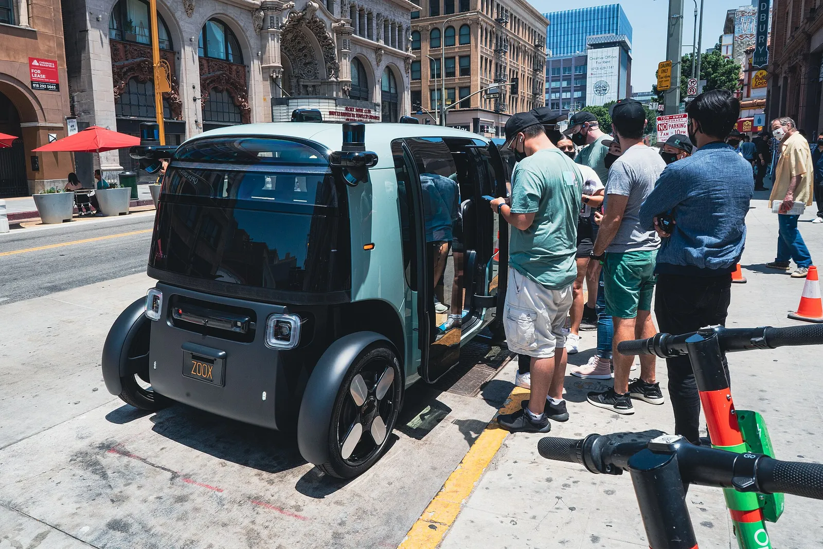 A Zoox purpose-built autonomous vehicle