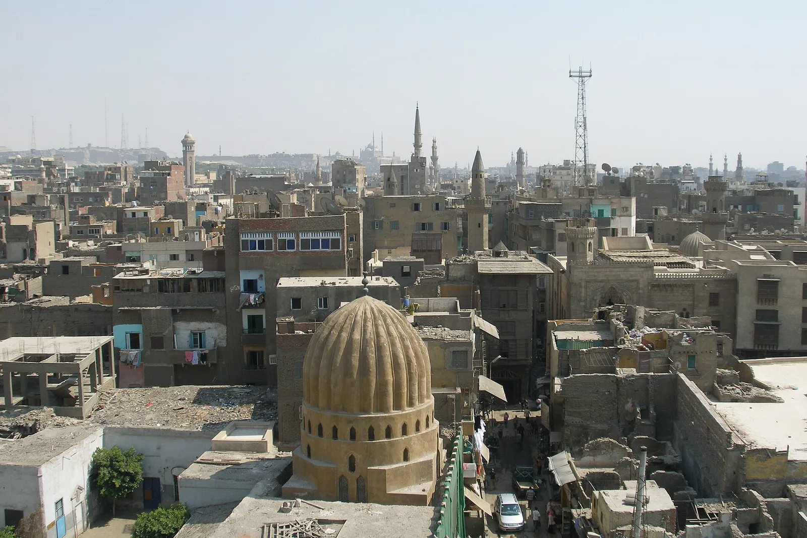 A panorama of Cairo, Egypt
