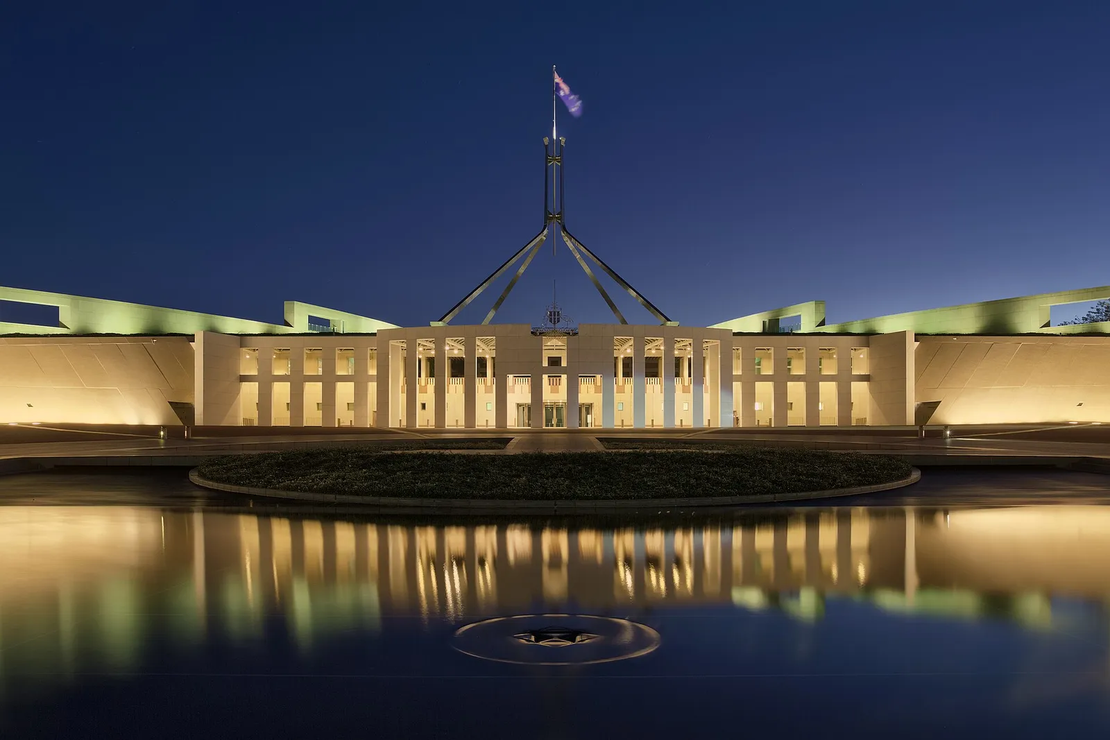 Parliament House in Canberra, Australia