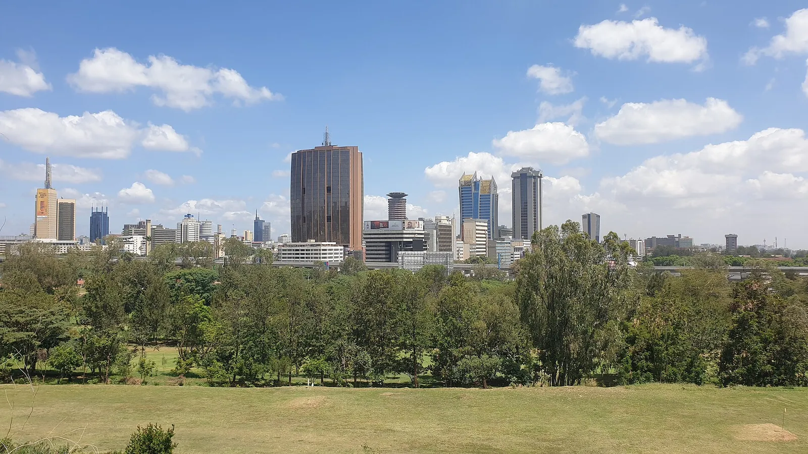 Nairobi's central business district