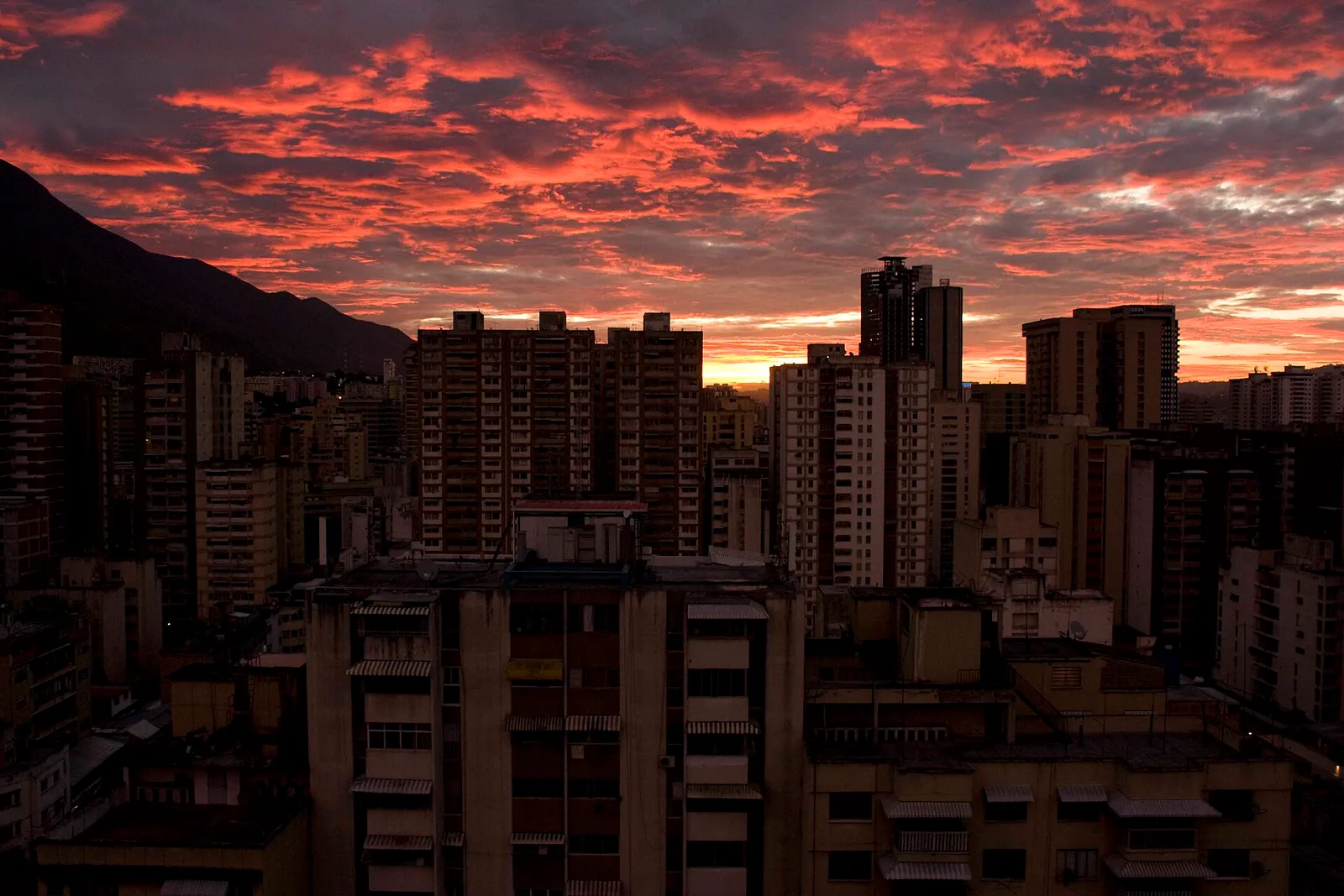The Caracas skyline (file photograph)