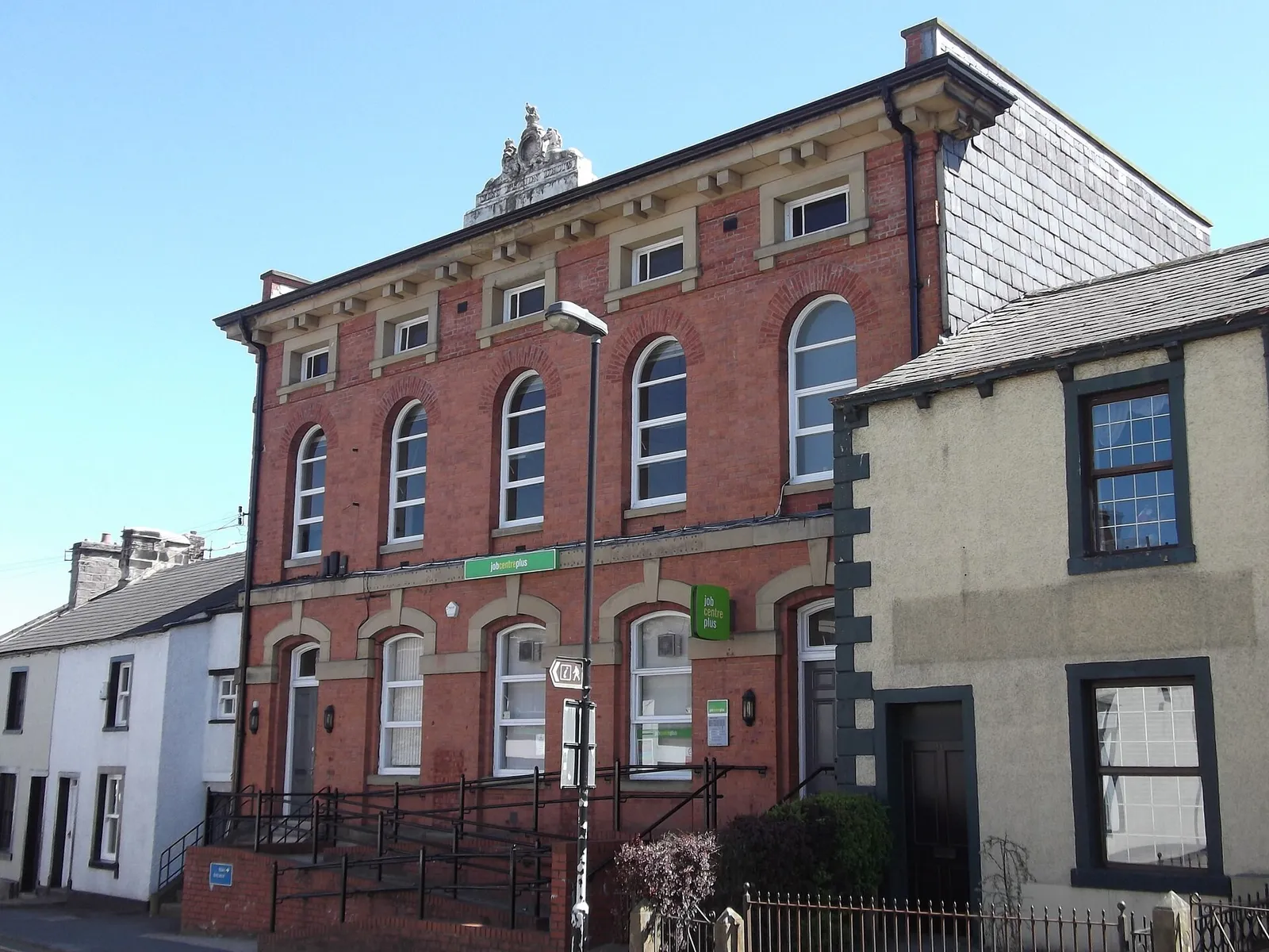 A Jobcentre Plus branch in Clitheroe, England