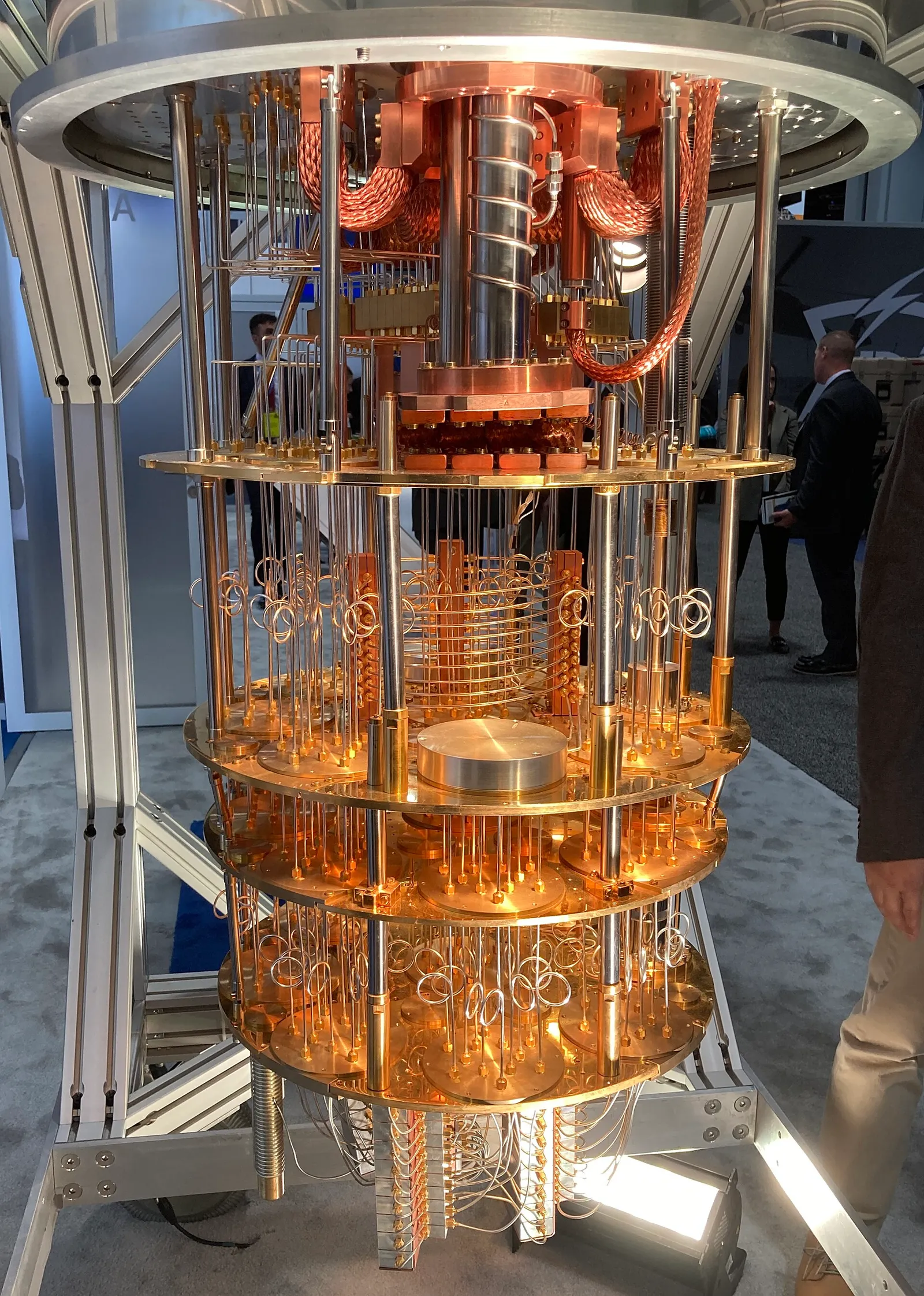 An IBM quantum computer