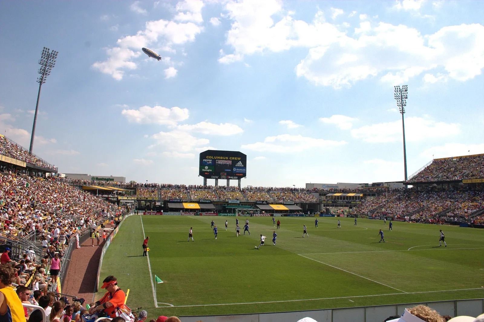 A Major League Soccer stadium