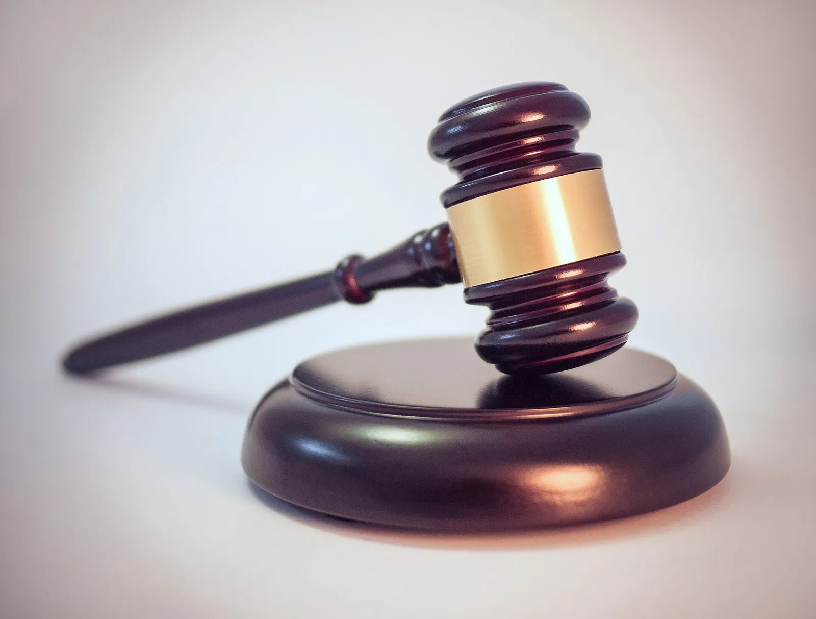 A legal gavel
