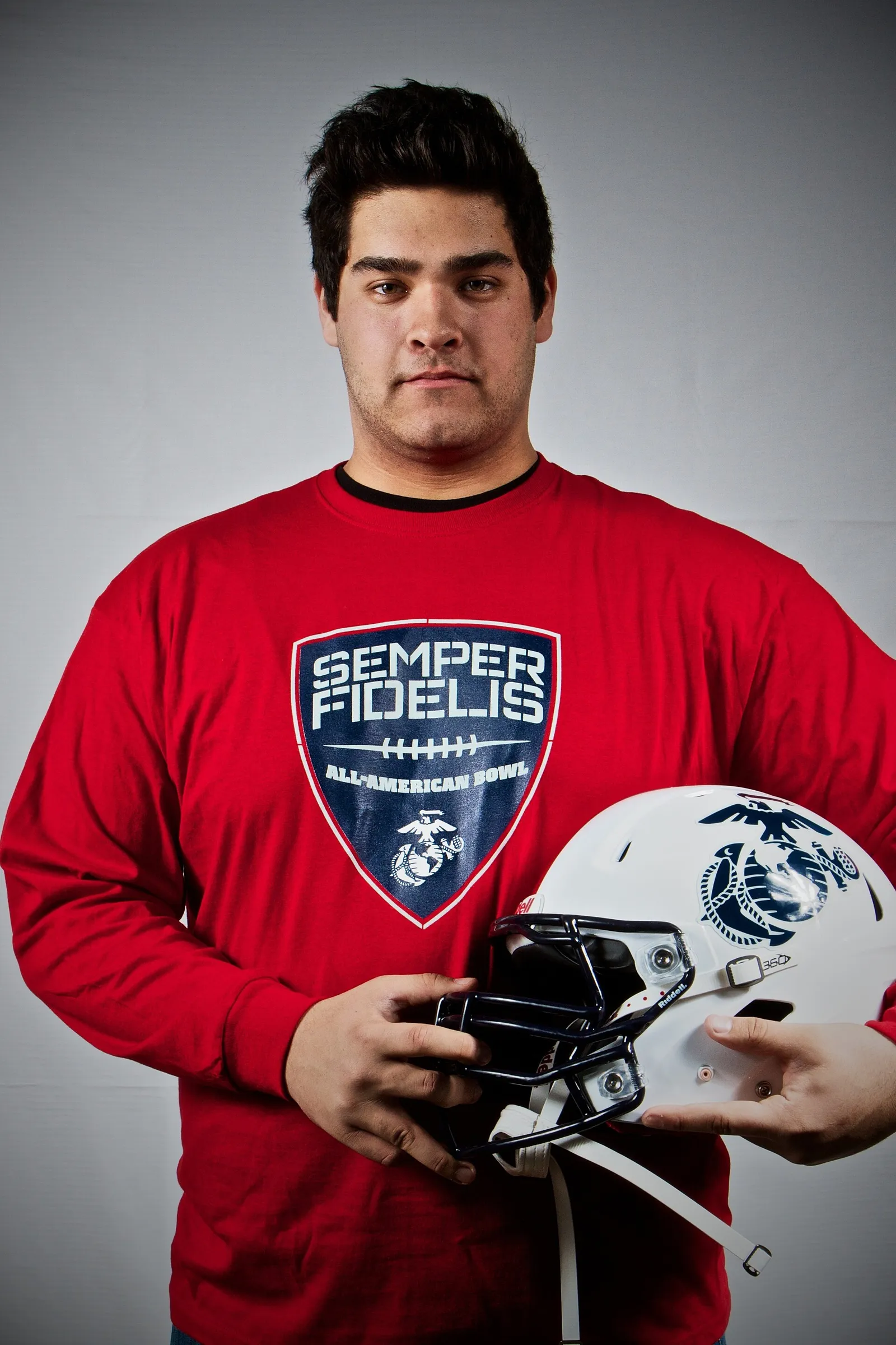 An American football player (file image)