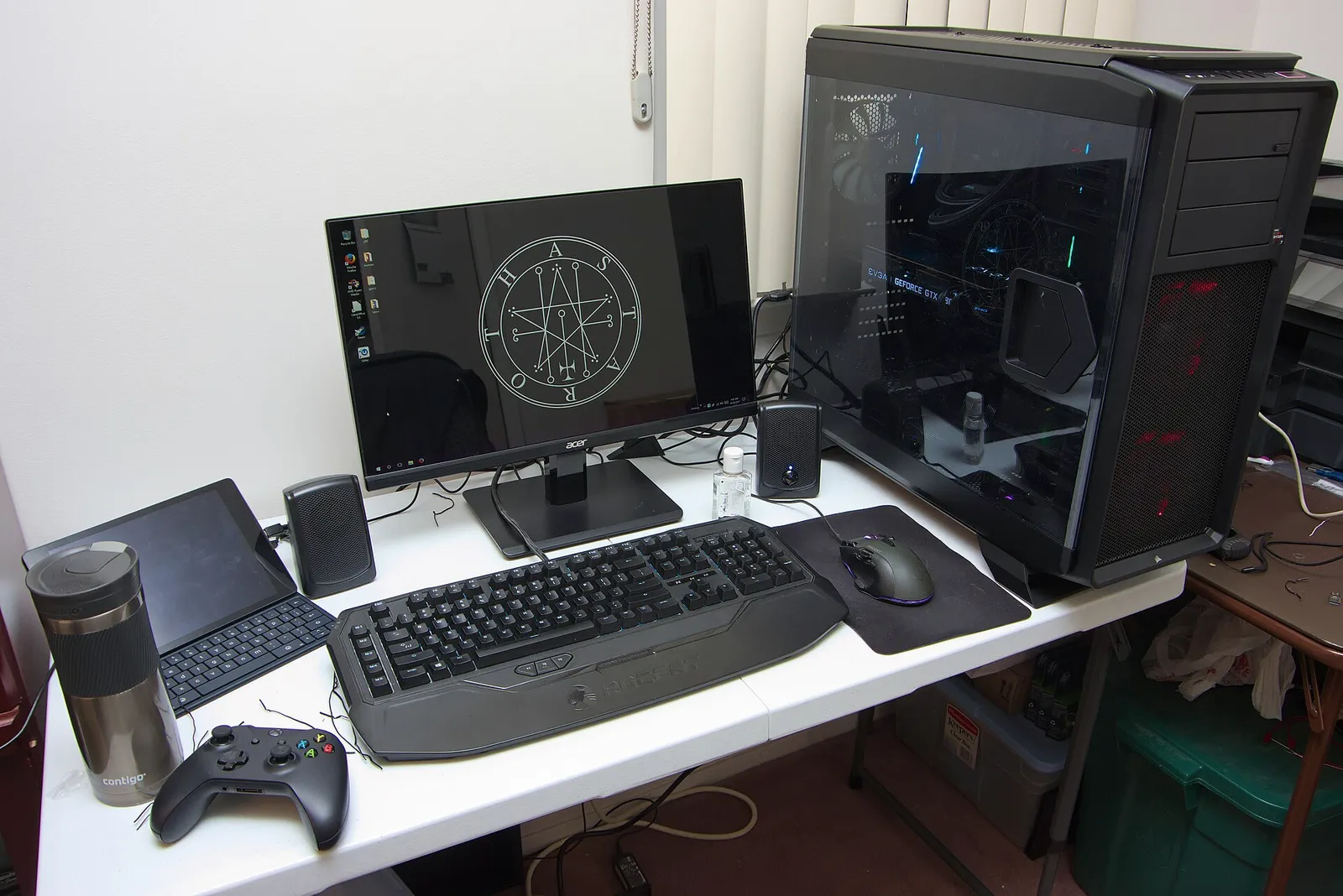 A gaming PC setup (file photograph)
