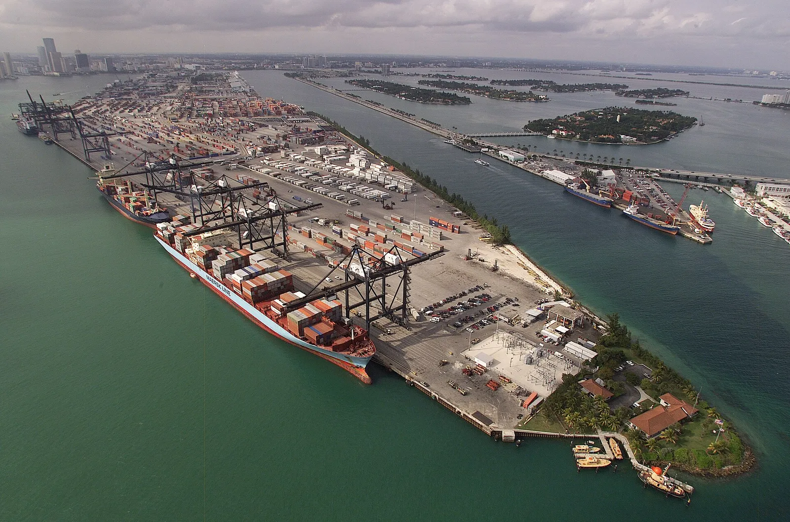 A container port (file image)