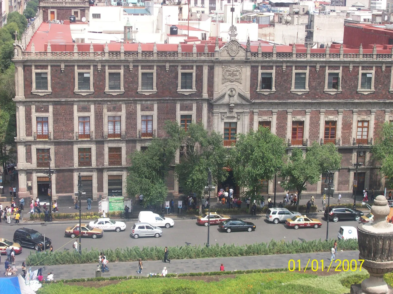 The National Palace in Mexico City (file image)