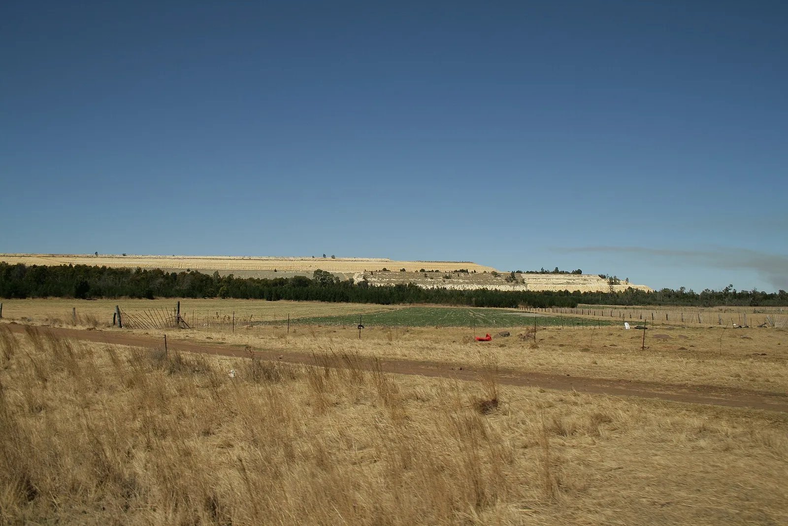 A gold mining site in South Africa