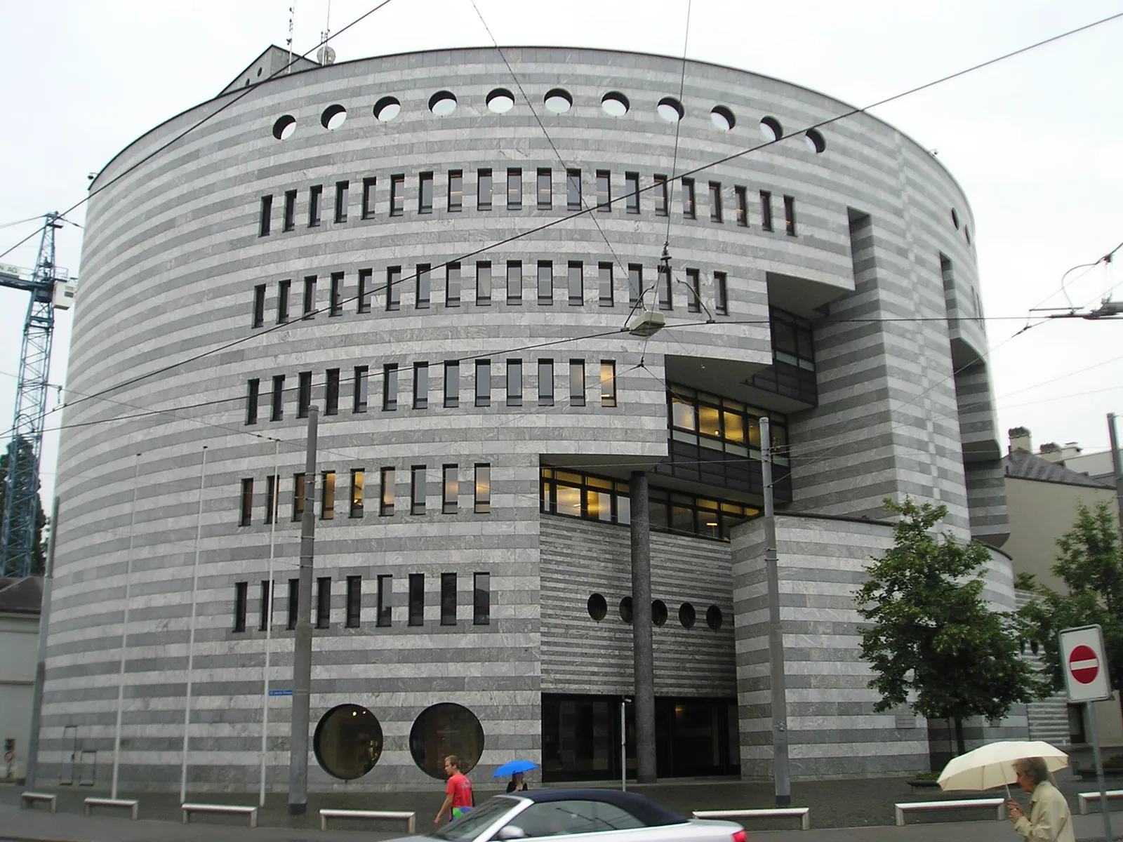 The Bank for International Settlements headquarters in Basel, Switzerland