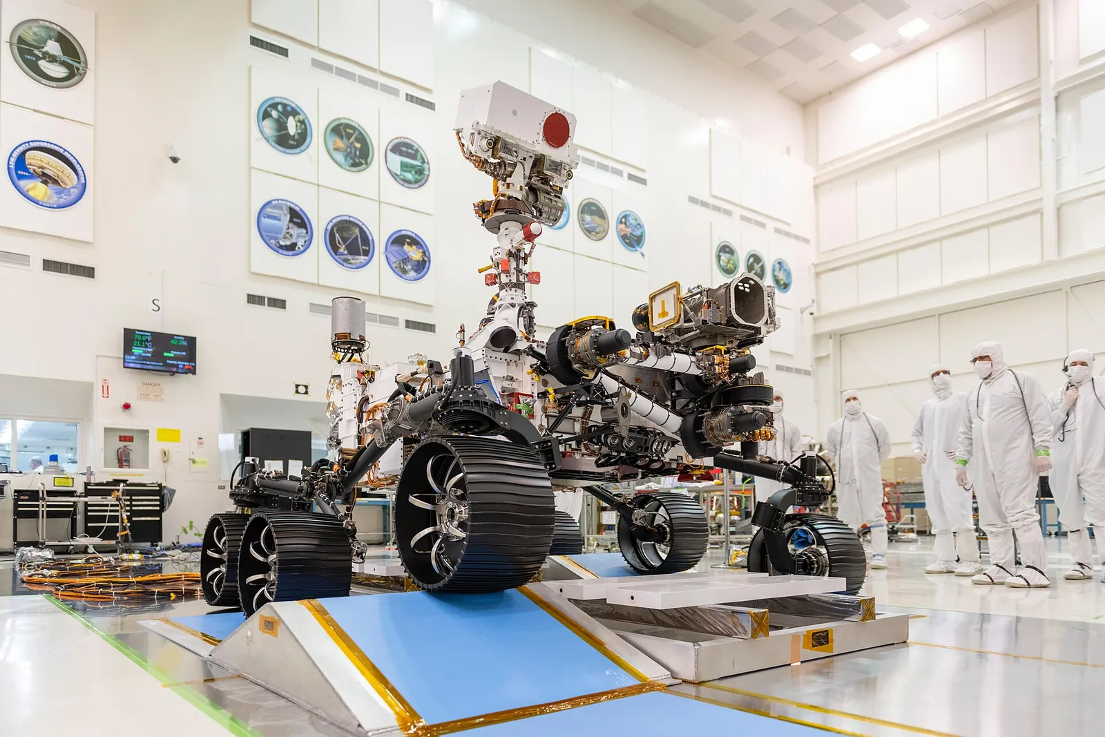 NASA's Perseverance rover on Mars (file image)