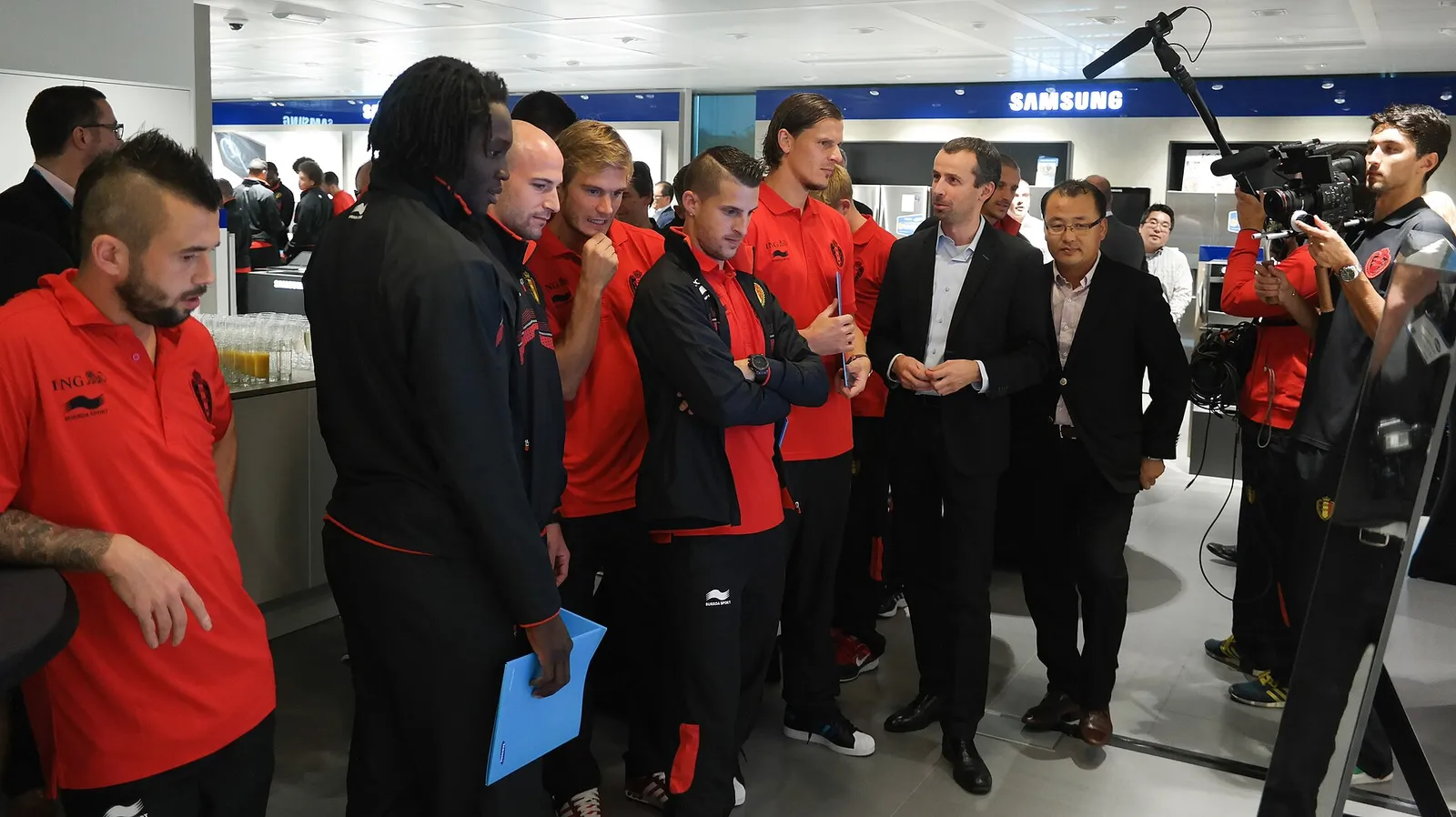 The Belgium national football team (file image)