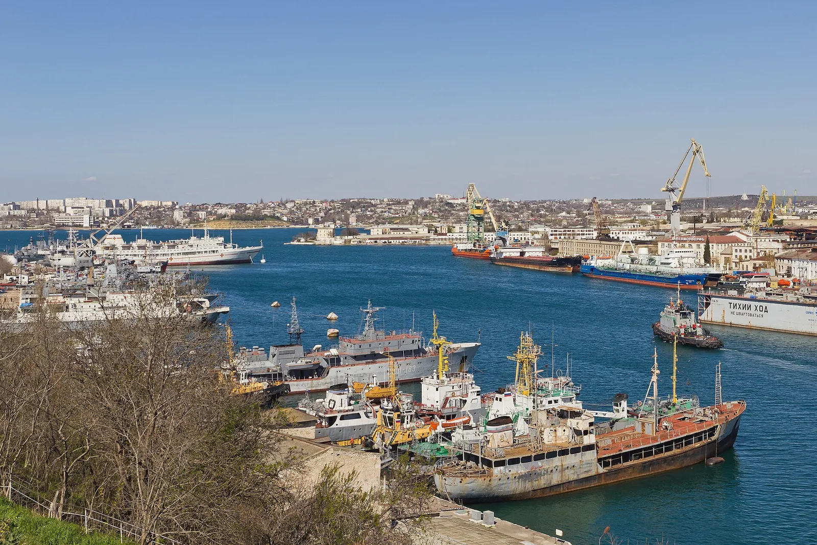 A view of Sevastopol, in Crimea