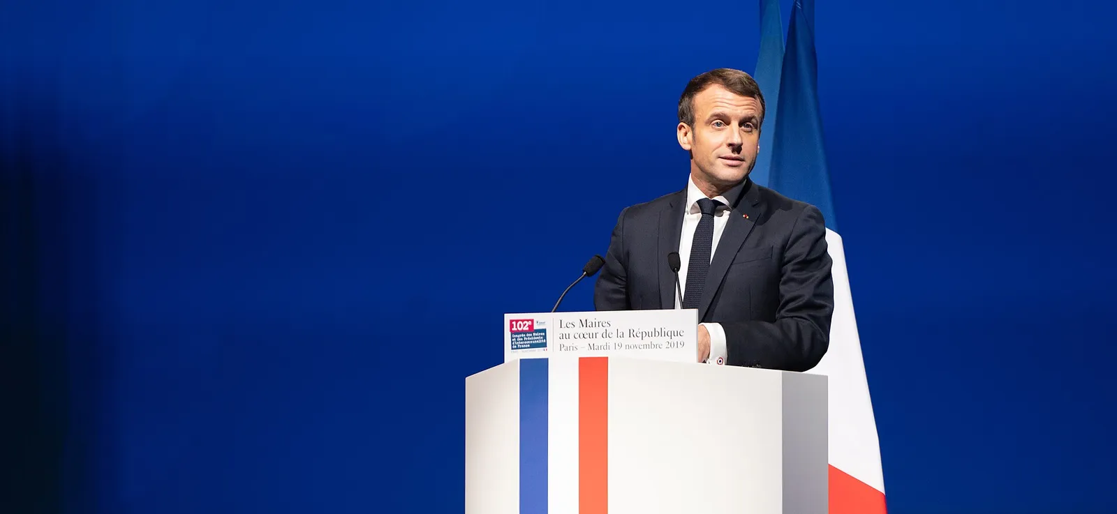 French President Emmanuel Macron (file photo)