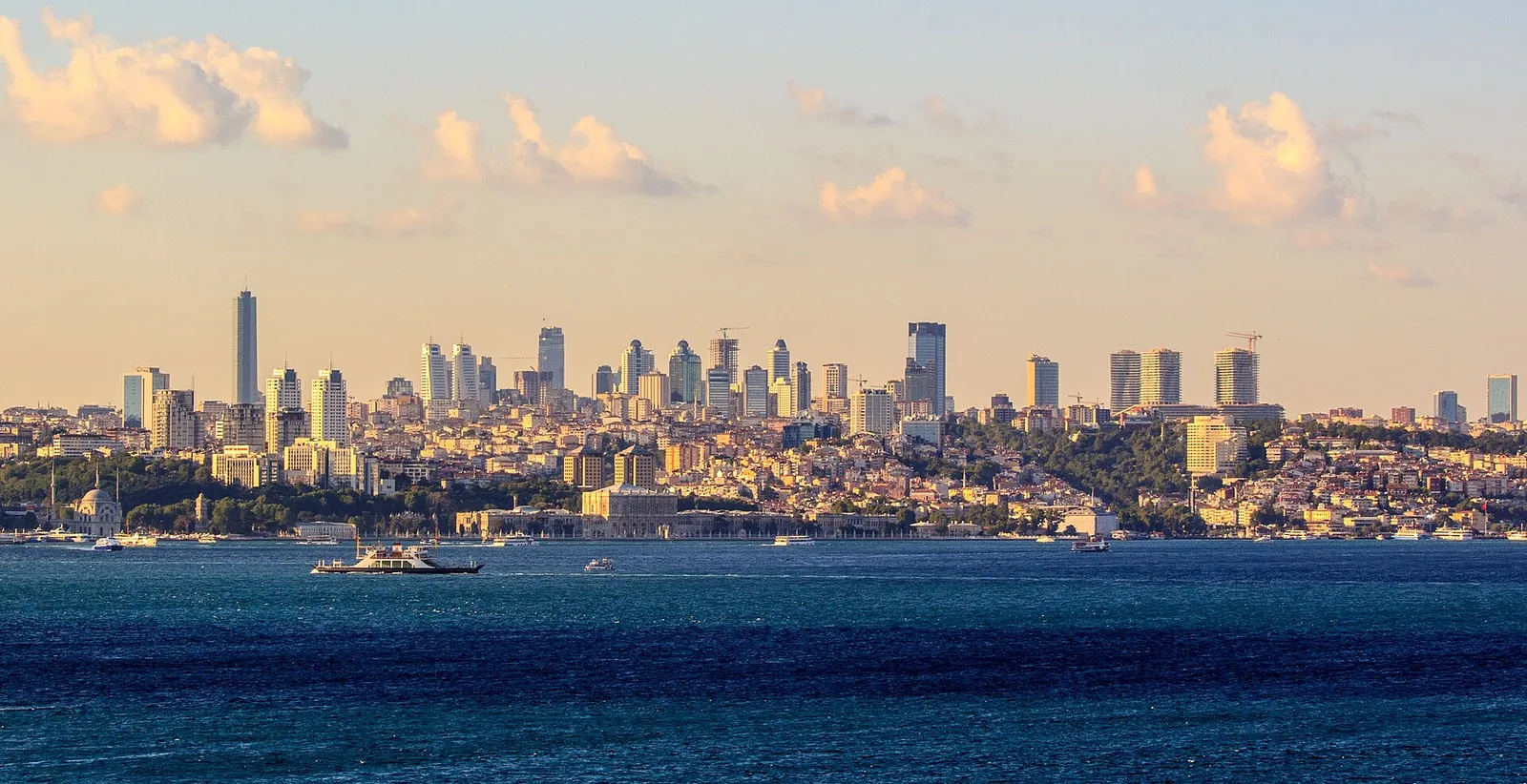The skyline of Istanbul, Türkiye