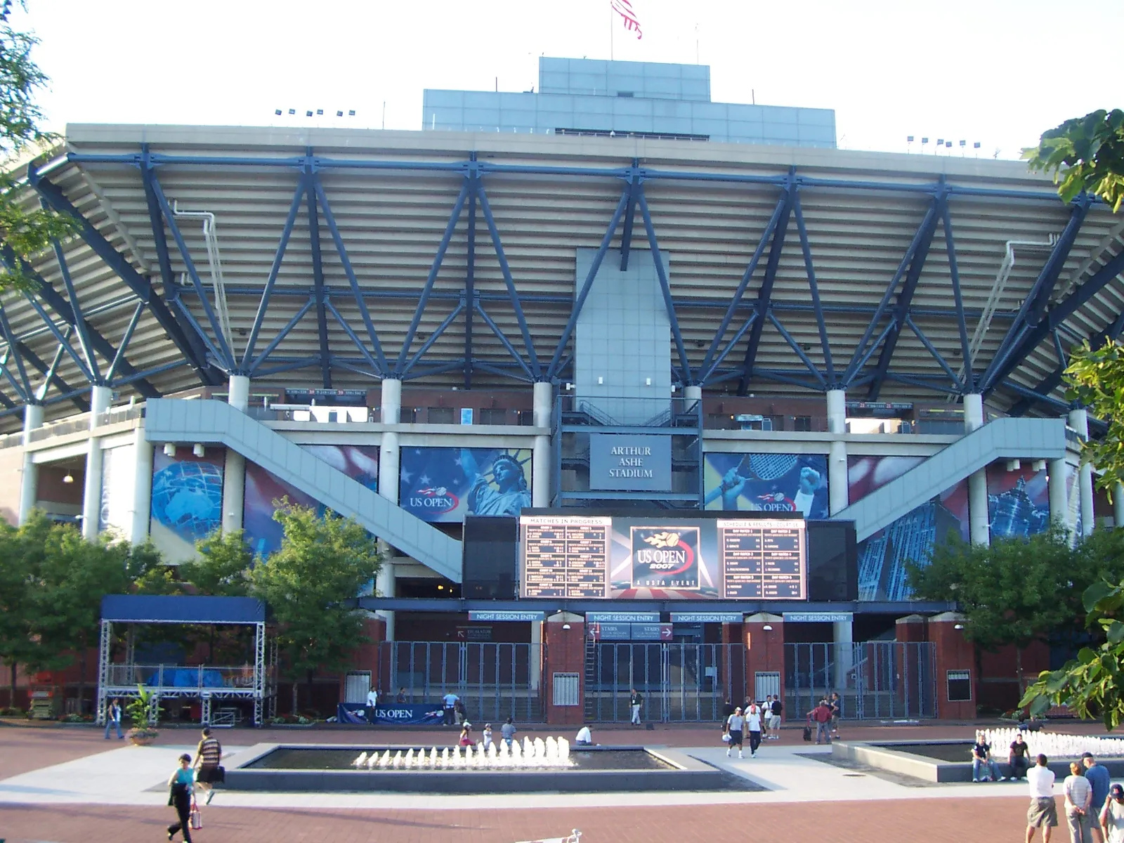 Arthur Ashe Stadium in New York