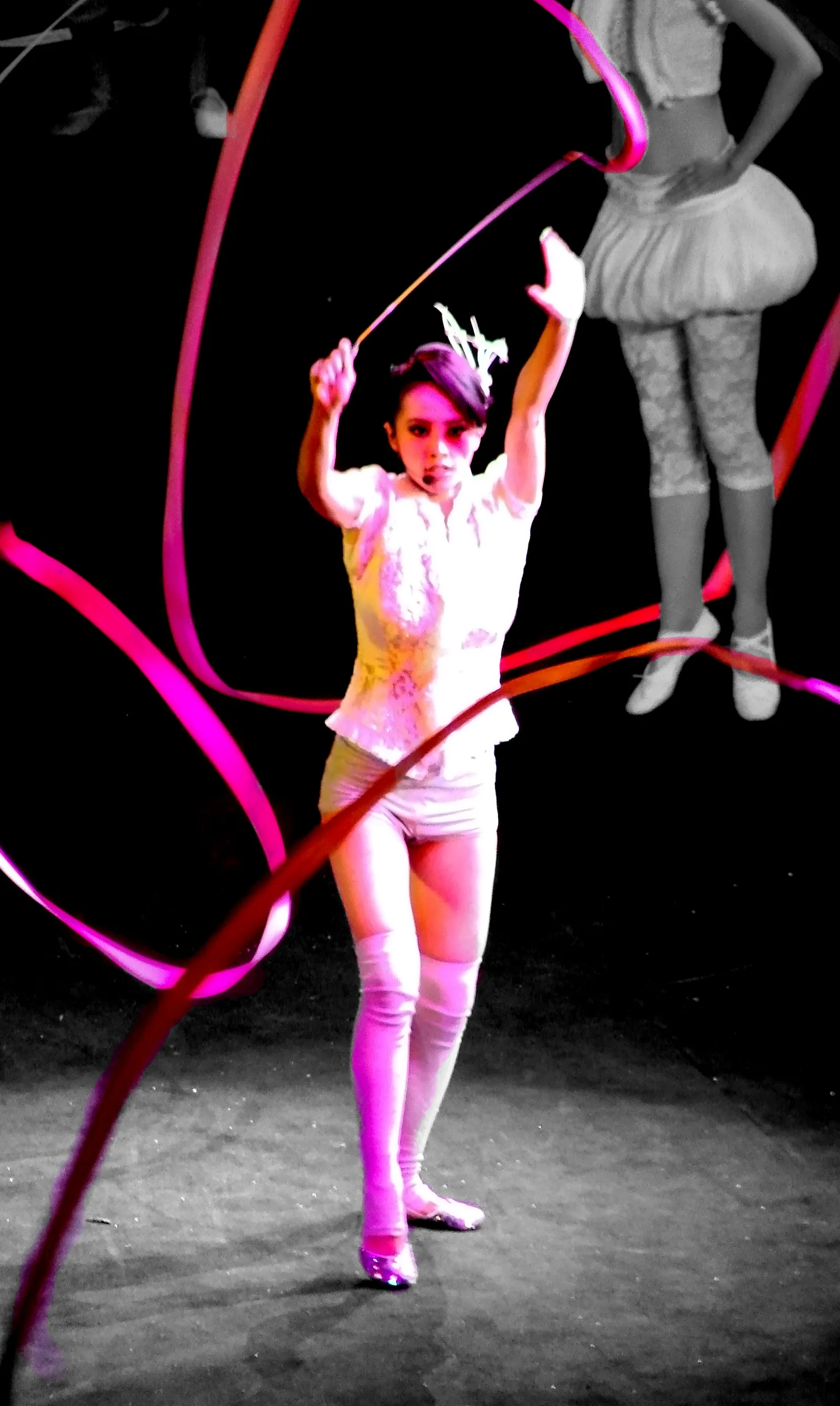 The Taiwanese pop star Jolin Tsai performing
