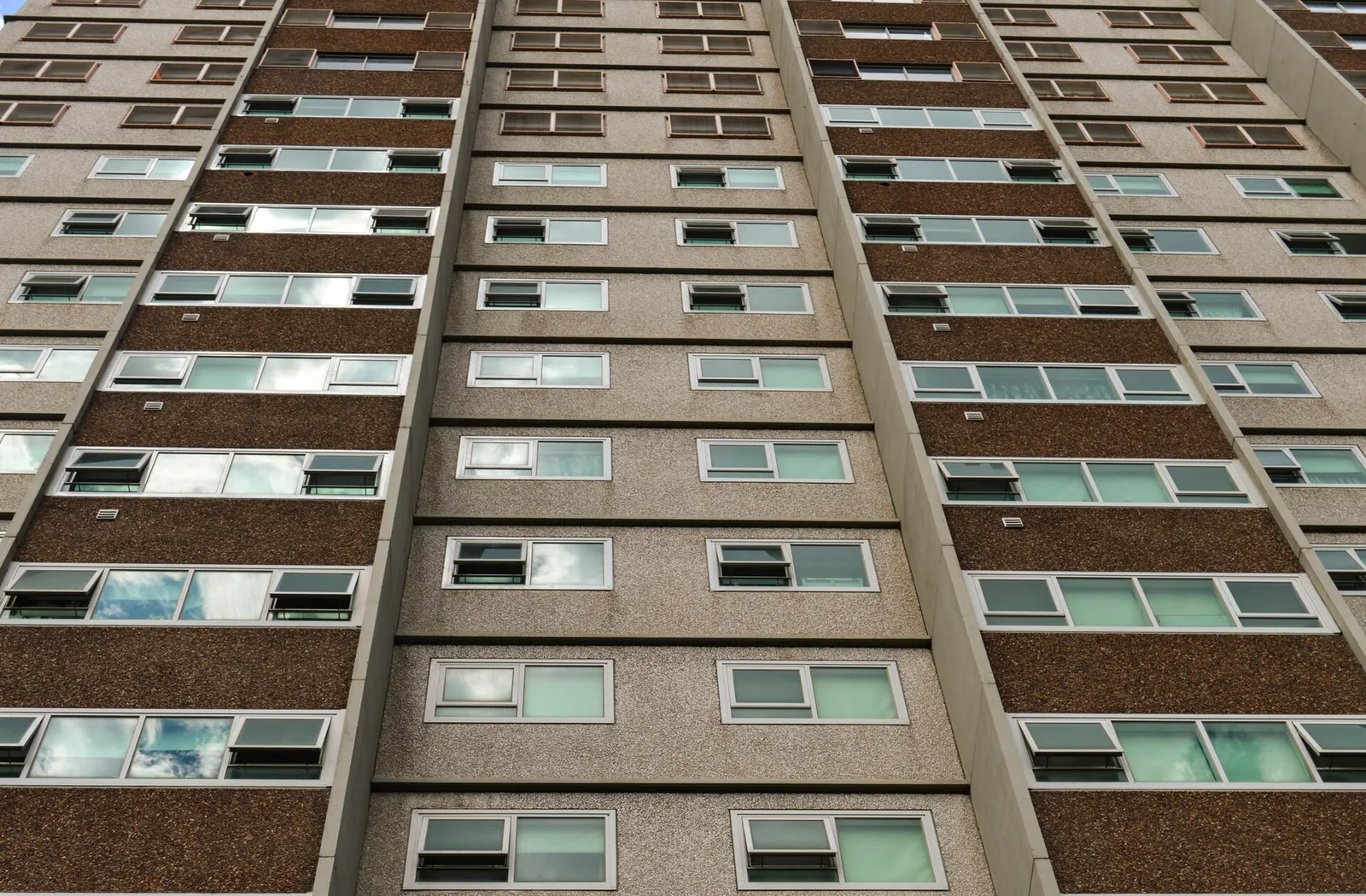 A residential apartment building