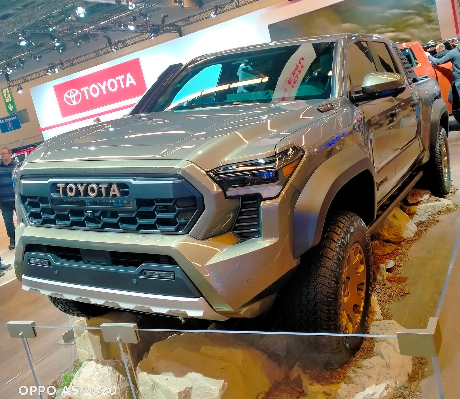 A Toyota Tacoma pickup on display (file image)
