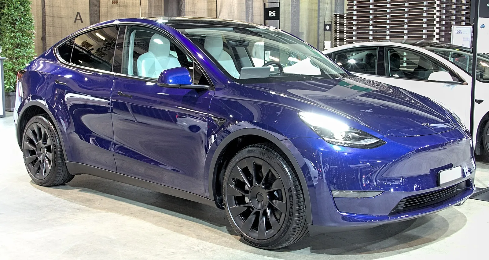 A Tesla Model Y