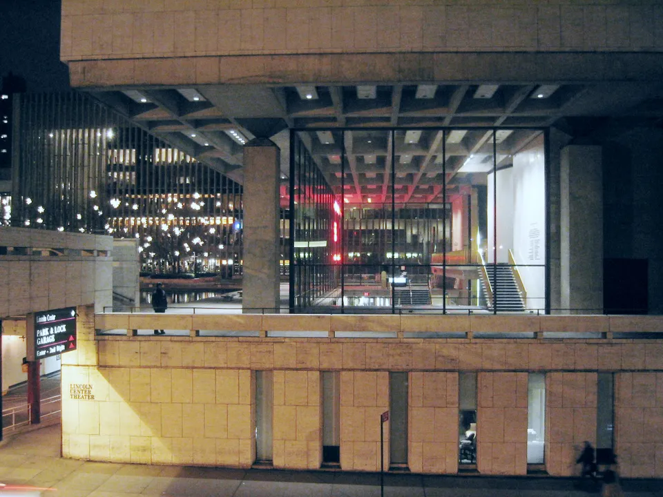 The Vivian Beaumont Theater at Lincoln Center in New York