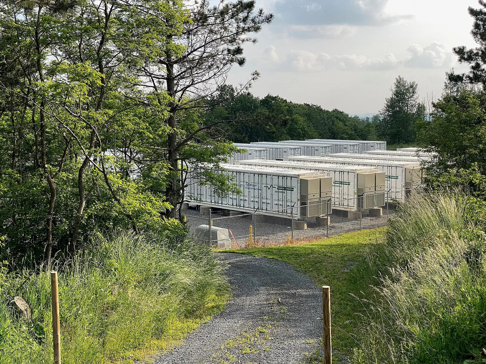 A grid-scale battery energy-storage system