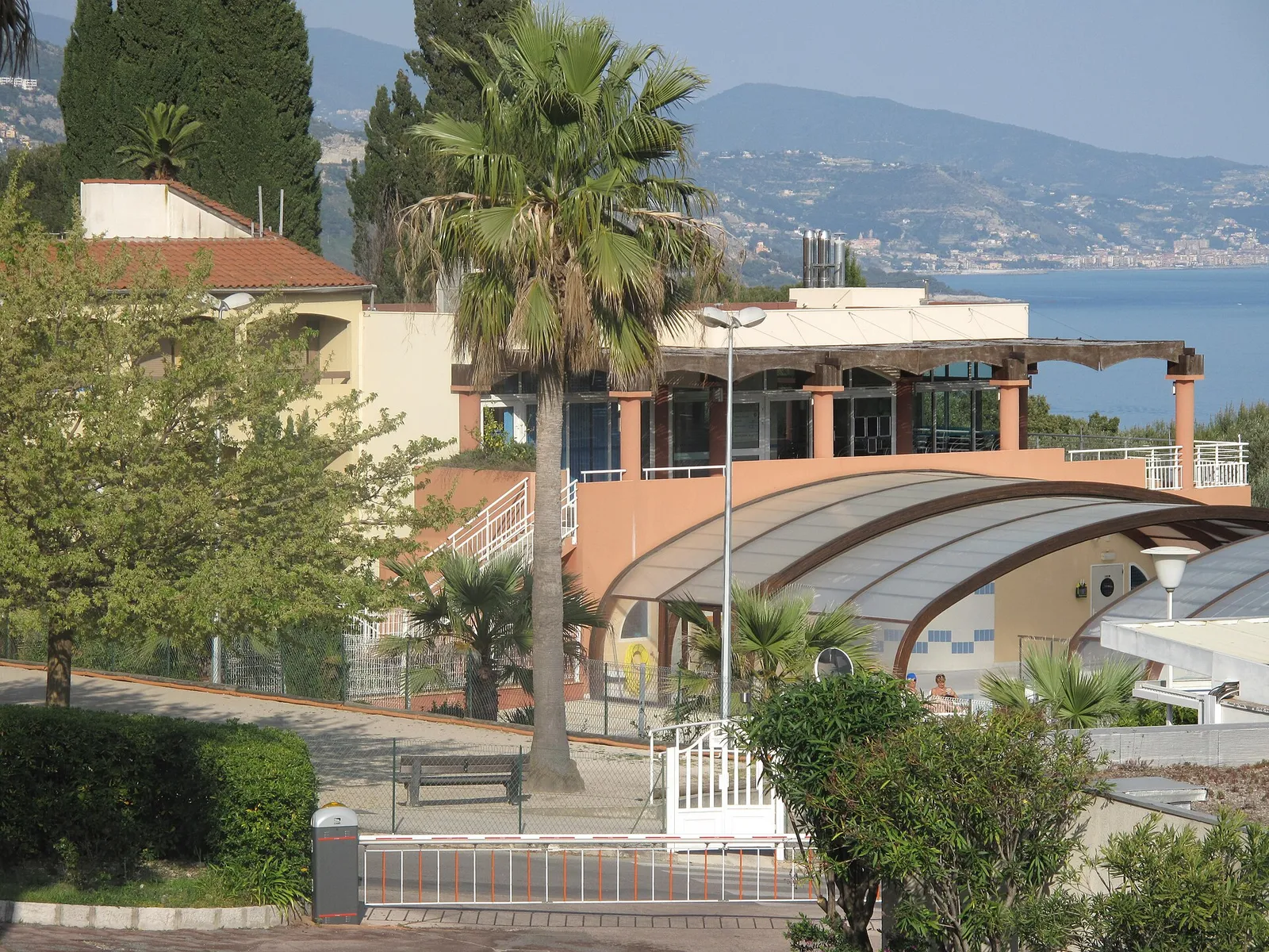 A holiday accommodation swimming pool (illustrative)