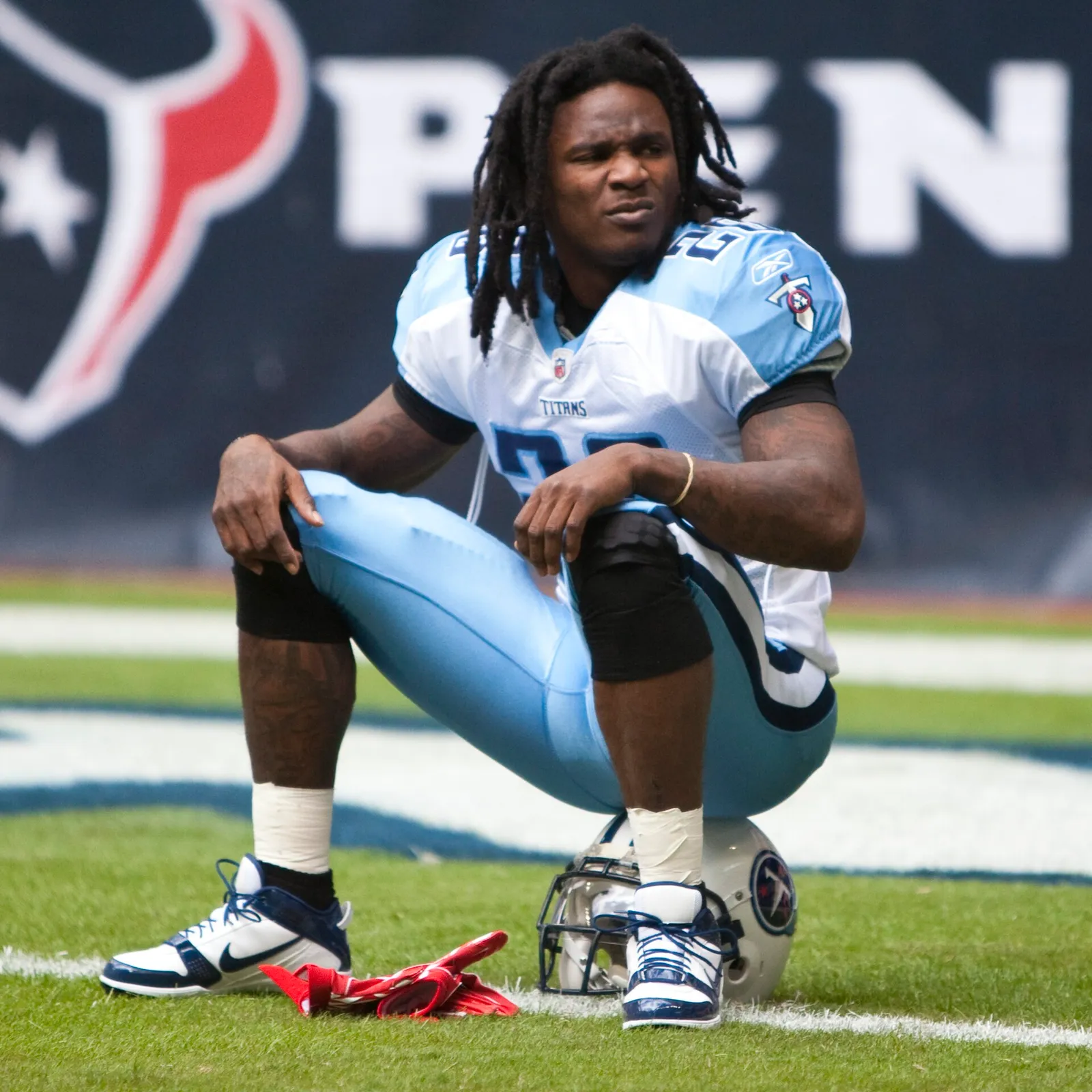 Former NFL running back Chris Johnson