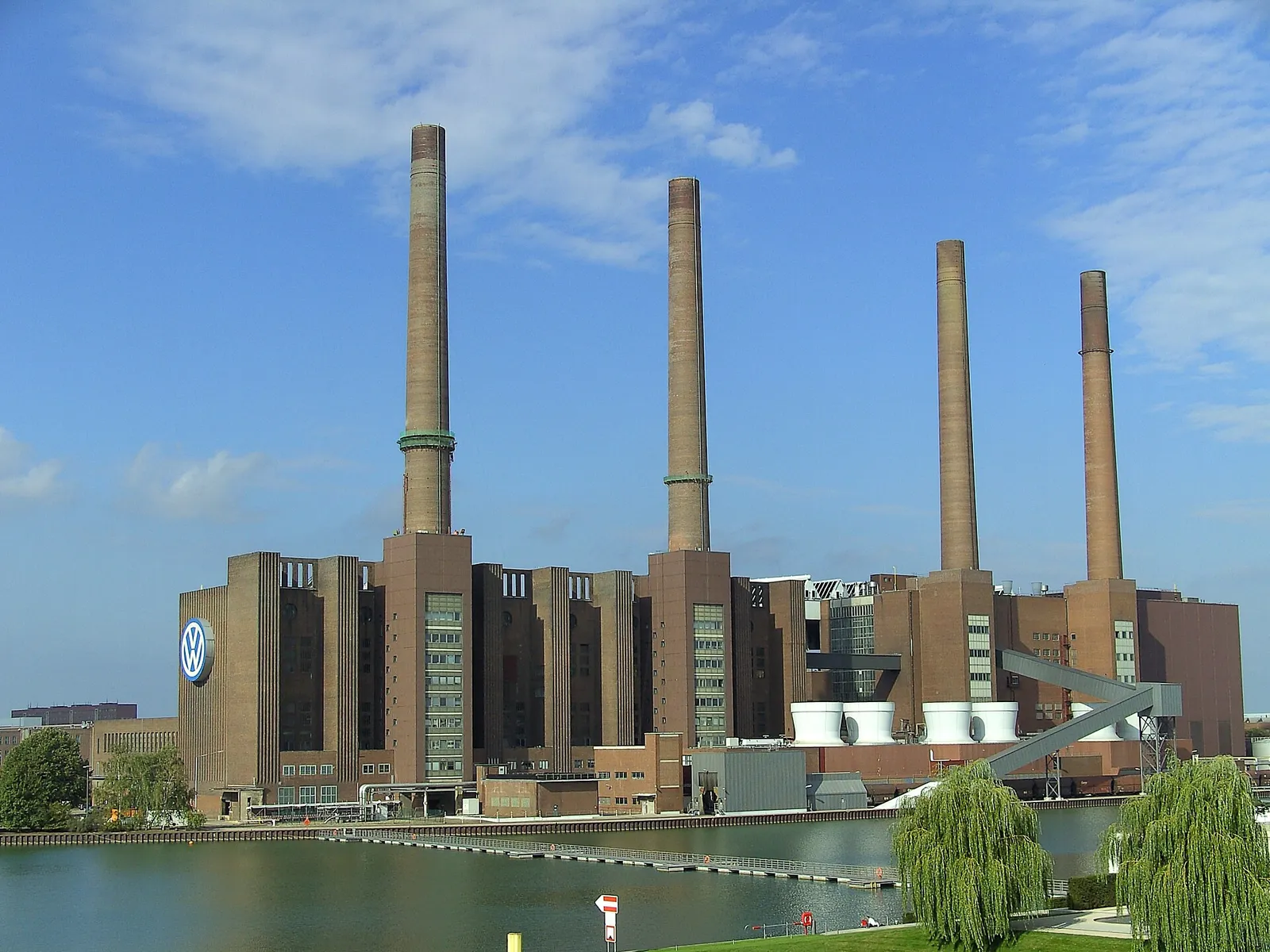 Volkswagen's headquarters and plant in Wolfsburg, Germany (file image)