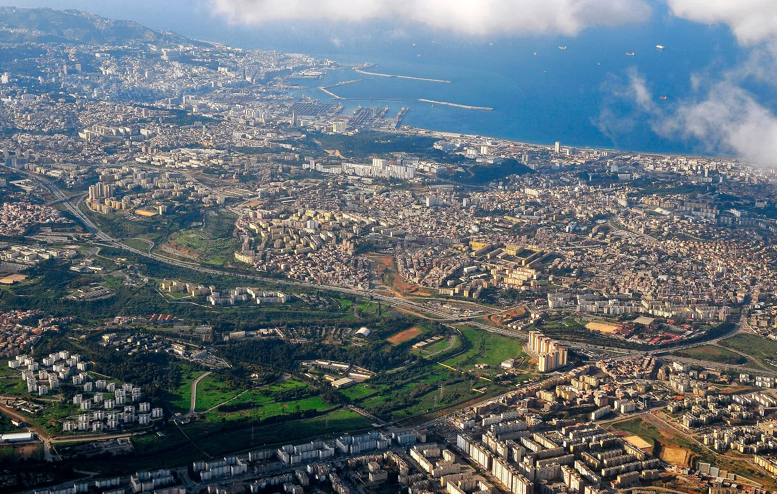 A view over the city of Algiers, Algeria