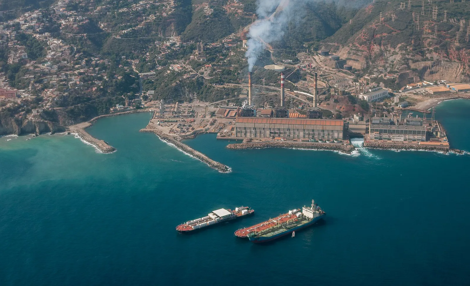 The coast of La Guaira state, Venezuela, part of the region hit by the earthquakes (file photograph)