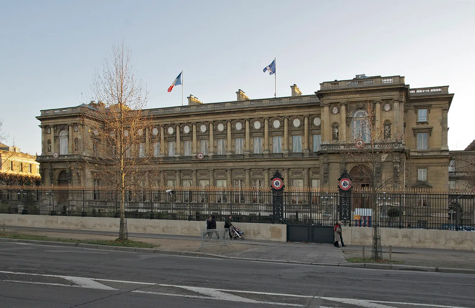 France's foreign ministry at the Quai d'Orsay in Paris