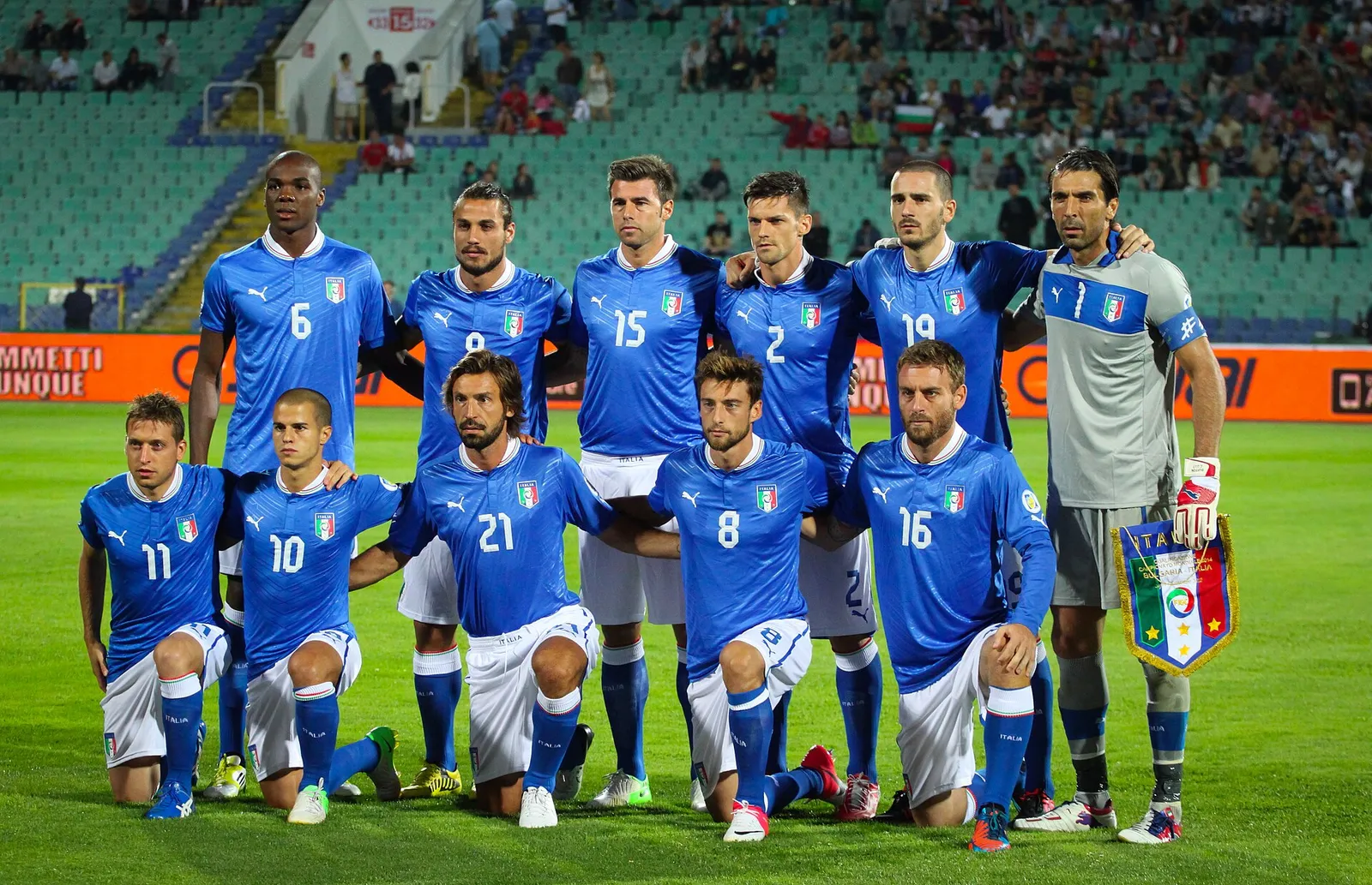 The Italy national football team (file photo)