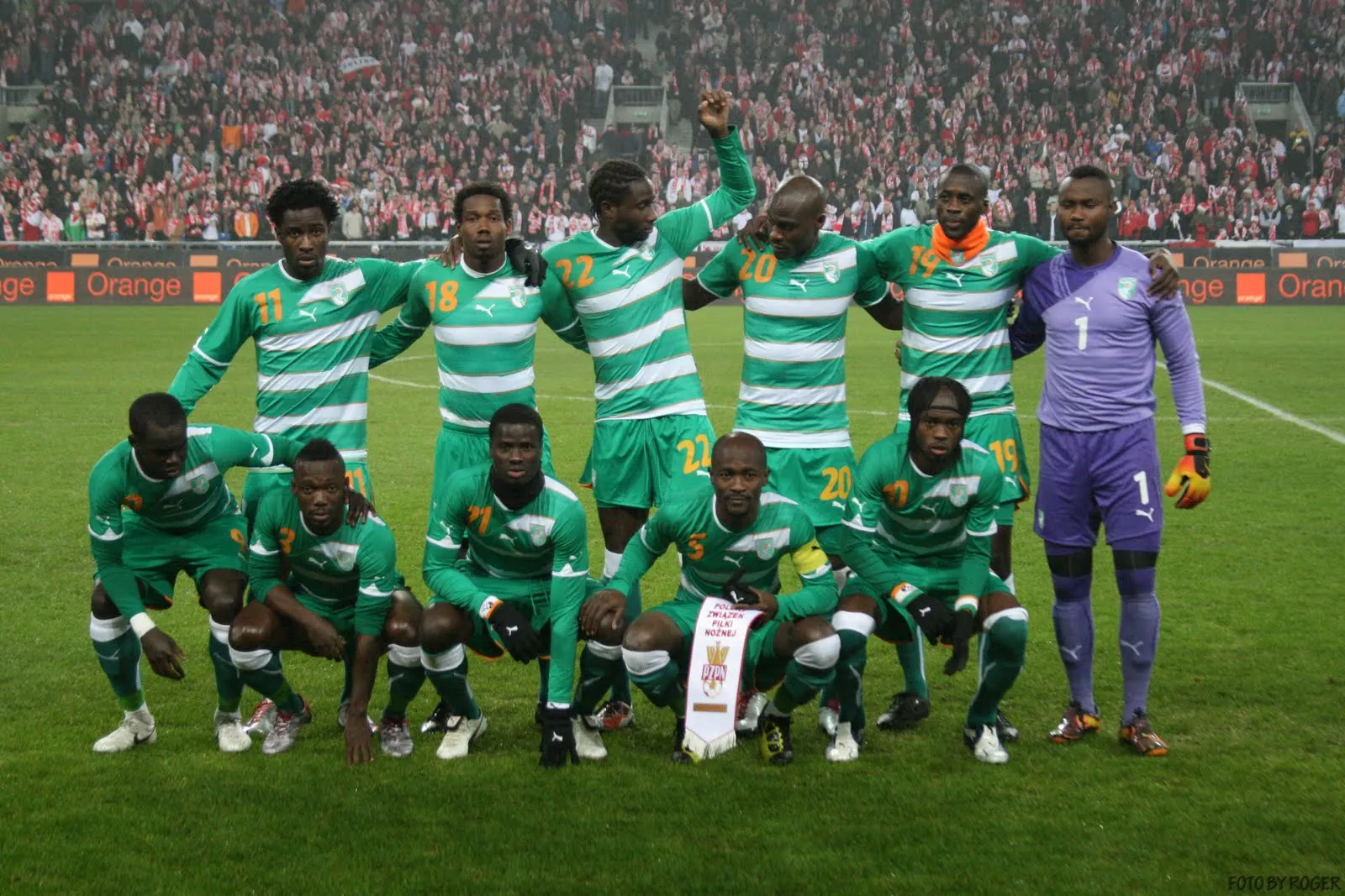 The Ivory Coast national football team (file photo)