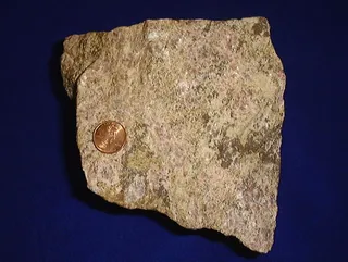 A sample of rare-earth ore