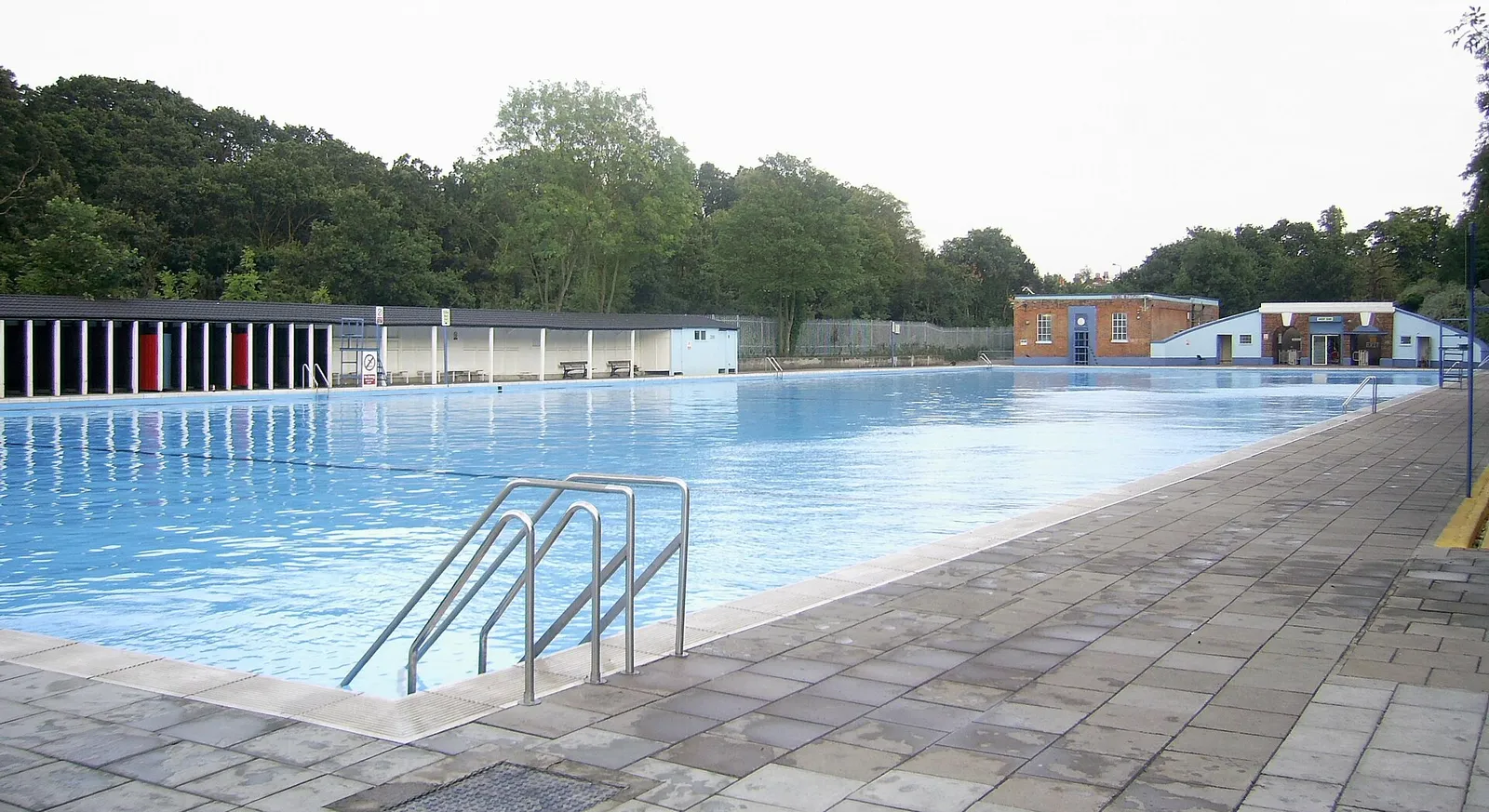 Tooting Bec Lido, an outdoor swimming pool in south London (file image)