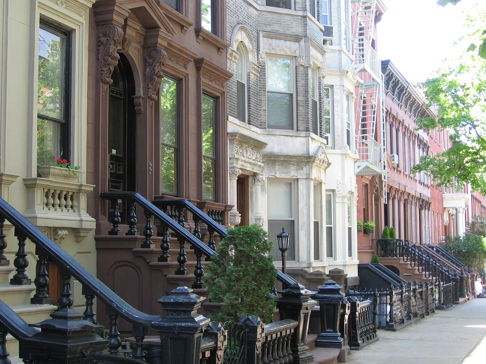 Residential buildings in New York City