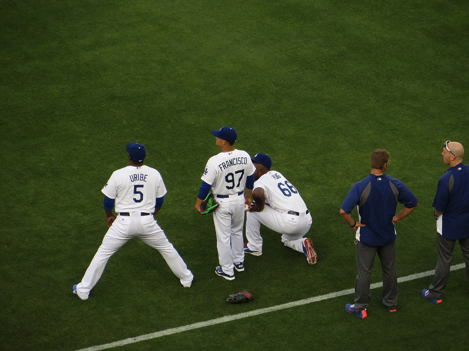 A Major League Baseball game at Dodger Stadium, Los Angeles (file photograph)
