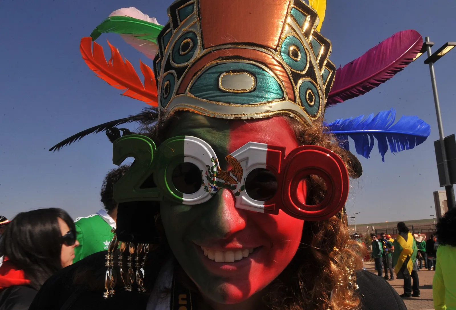 Mexico national-team supporters at a World Cup match (file photo)