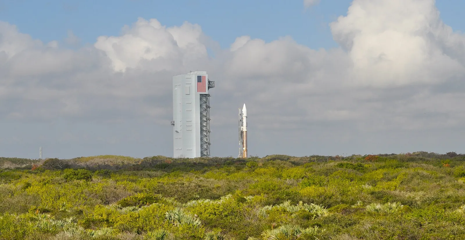 A communications satellite launch (illustrative)