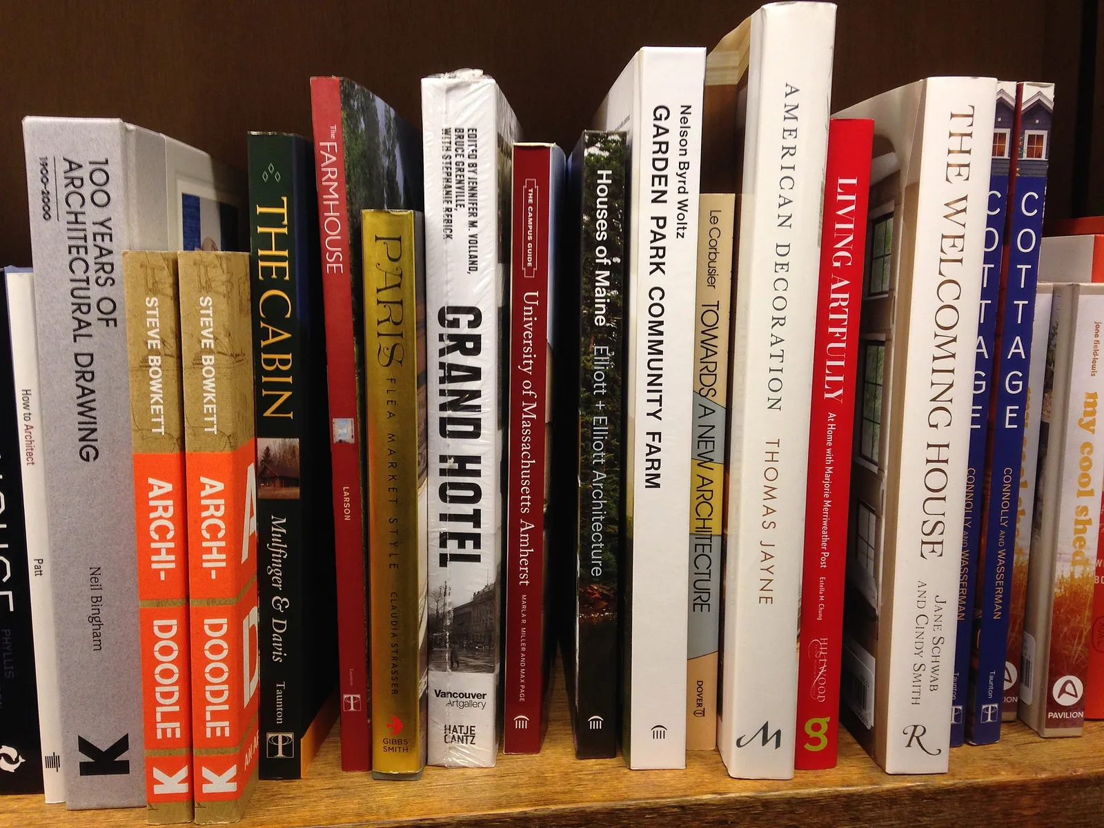Books on display at a bookstore