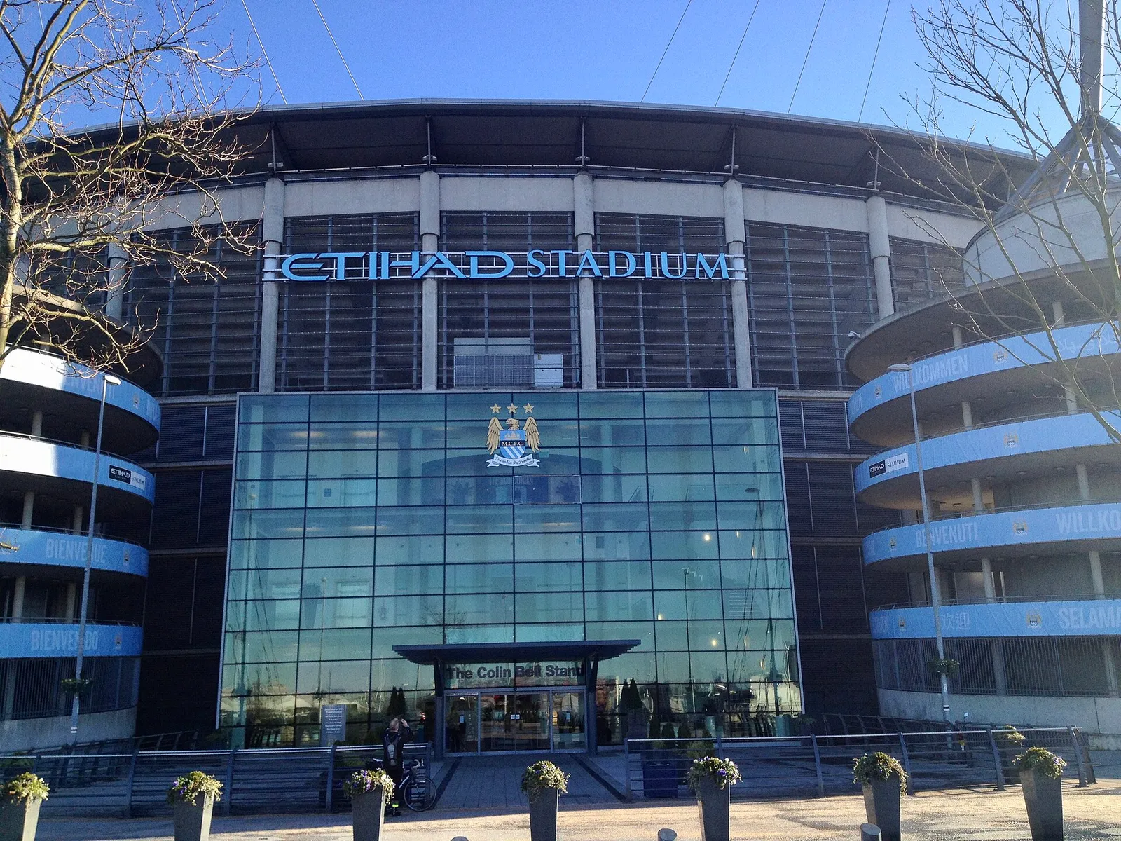 The Etihad Stadium, home of Manchester City