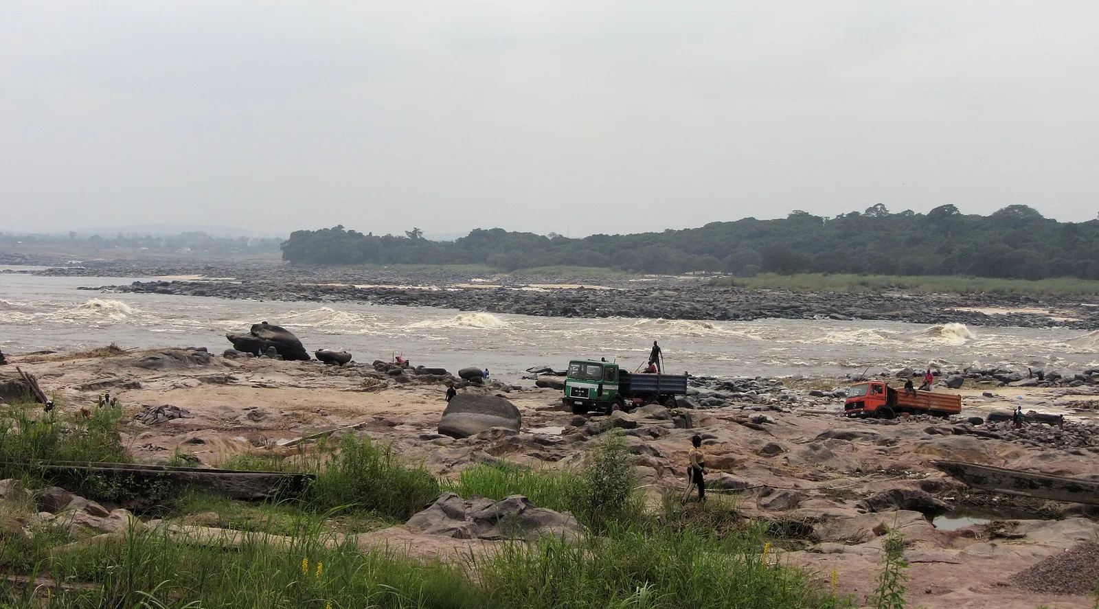The Congo River at Kinshasa