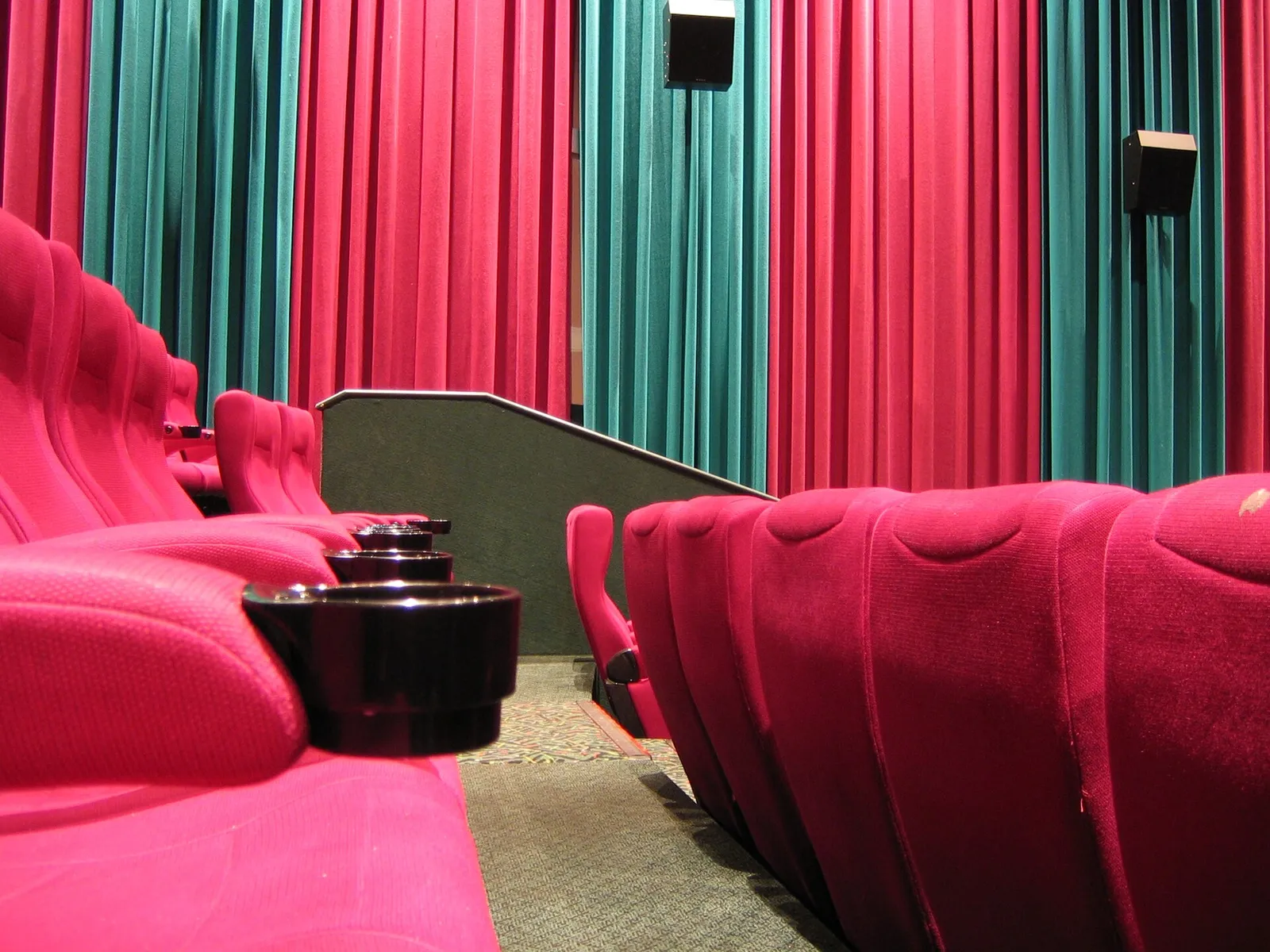The interior of a cinema