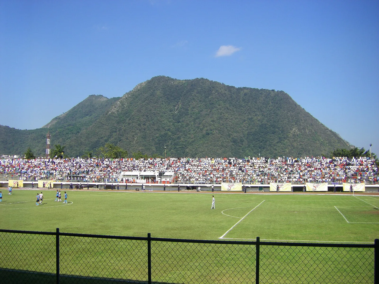 A local football stadium in Mexico (file photo)
