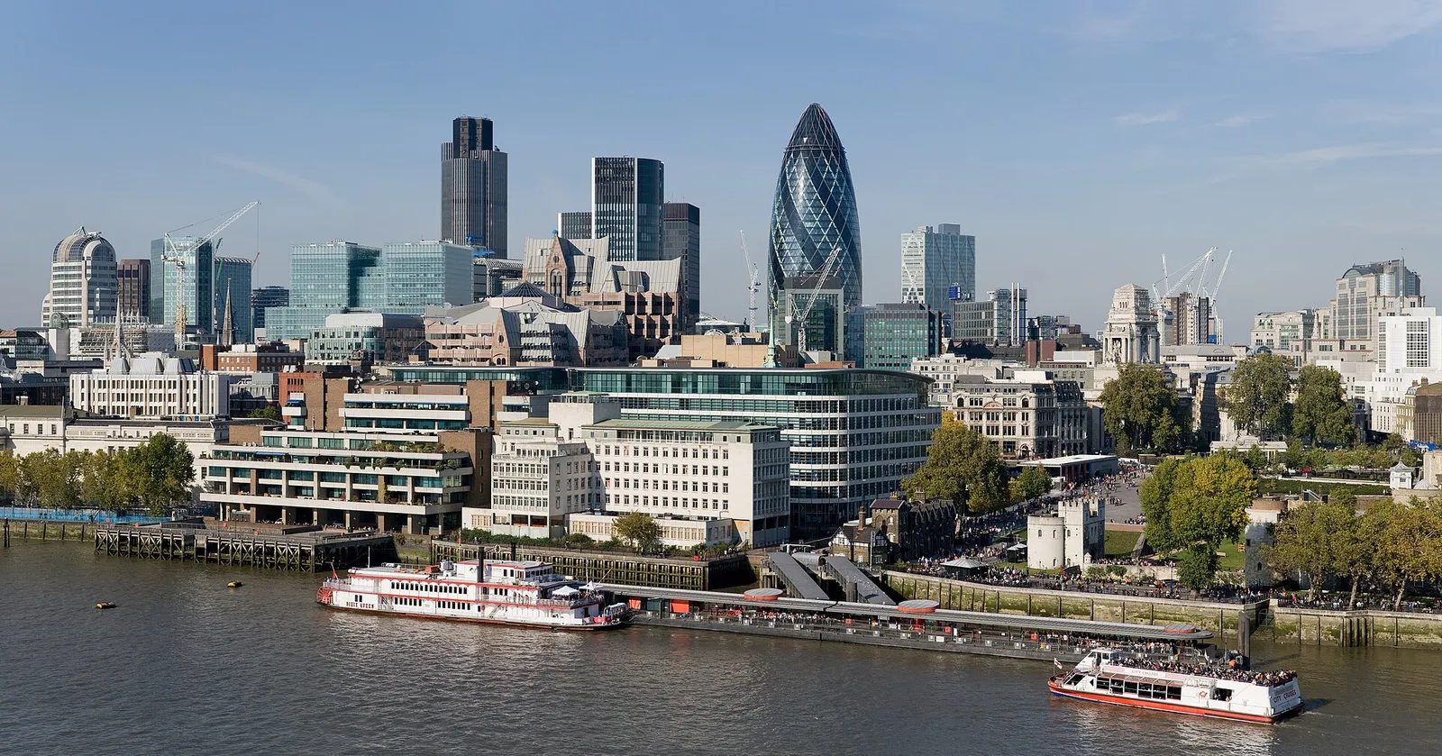 The City of London financial district