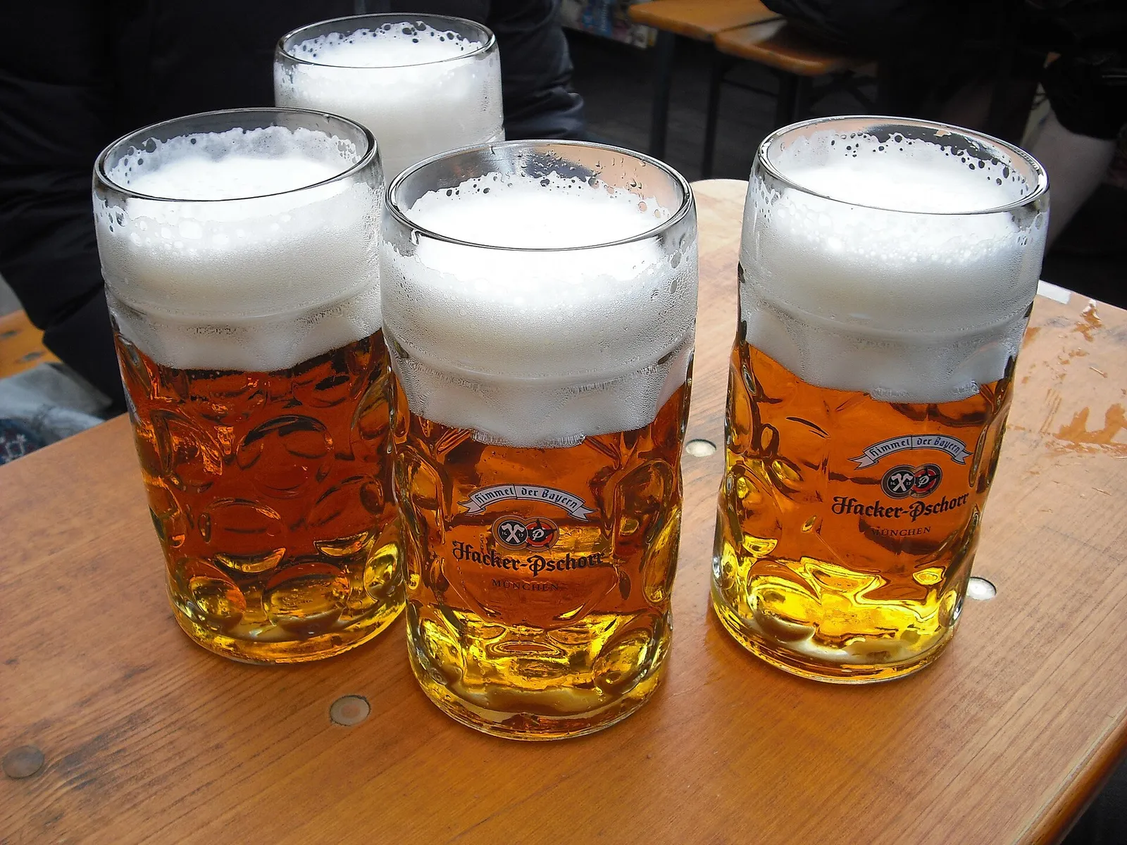 Glasses of German beer (file image)