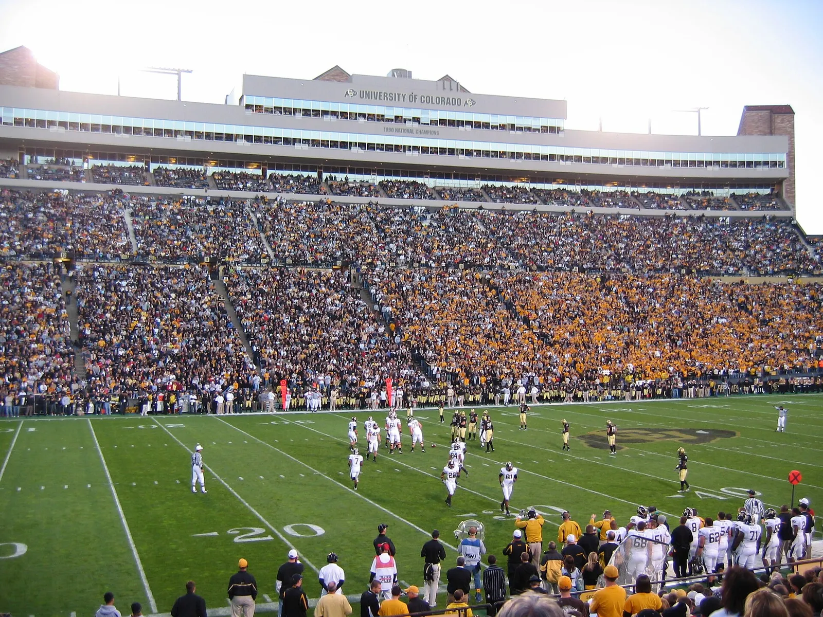 Folsom Field, home of the Colorado Buffaloes