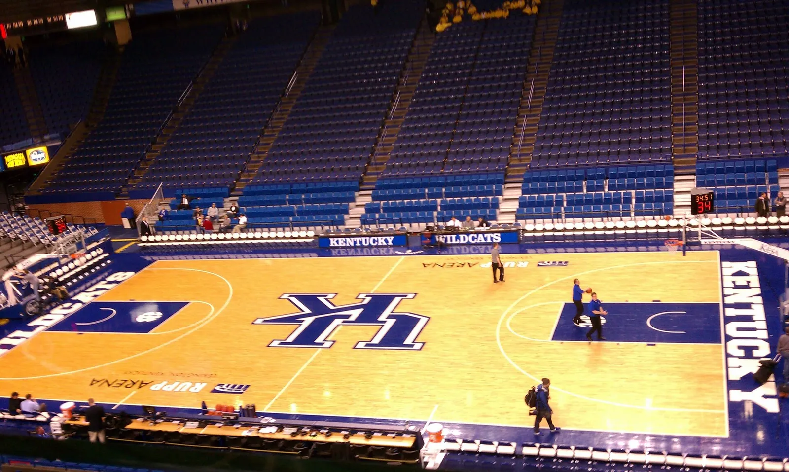 Rupp Arena, home of Kentucky basketball